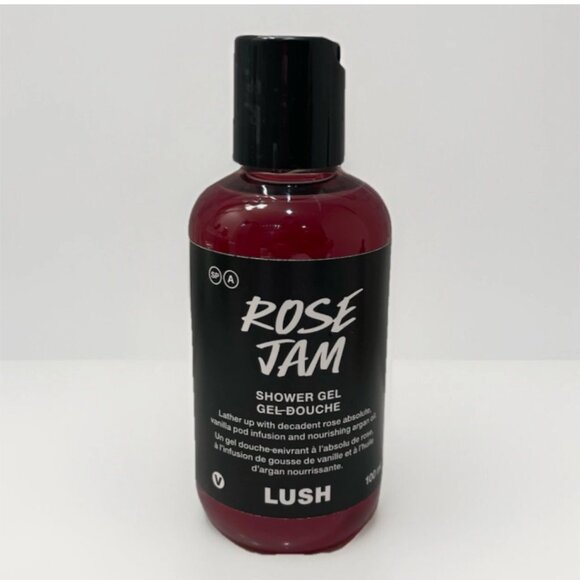 Lush Rose Jam SHOWER GEL GEL DOUCHE Vegan Body Soap Limited Edition - Picture 1 of 5